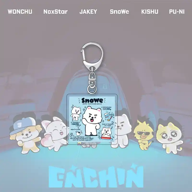 En Group Lovely Q Version Cartoon Animal Character Keychain Acrylic Stand Bag Pendant Desktop Custom Charm Phone Personalized, Keychain, Mô Hình Đứng Standee Anime, In 2 Mặt, Cao 6cm, Trang Trí Decor Bàn Học, Balo 3 En Group Lovely Q Version Cartoon Animal Character Keychain Acrylic Stand Bag Pendant Desktop Custom Charm Phone Personalized, Keychain, Mô Hình Đứng Standee Anime, In 2 Mặt, Cao 6cm, Trang Trí Decor Bàn Học, Balo - Ảnh 3
