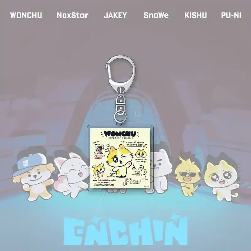 En Group Lovely Q Version Cartoon Animal Character Keychain Acrylic Stand Bag Pendant Desktop Custom Charm Phone Personalized, Keychain, Mô Hình Đứng Standee Anime, In 2 Mặt, Cao 6cm, Trang Trí Decor Bàn Học, Balo 5 En Group Lovely Q Version Cartoon Animal Character Keychain Acrylic Stand Bag Pendant Desktop Custom Charm Phone Personalized, Keychain, Mô Hình Đứng Standee Anime, In 2 Mặt, Cao 6cm, Trang Trí Decor Bàn Học, Balo - Ảnh 5