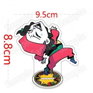 Ena Dream Bbq Coral Glasses Dratula Acrylic Standee Keychain Game Figure Desktop Ornament Custom Charm Phone Personalized, Keychain, Mô Hình Đứng Standee Anime, In 2 Mặt, Cao 6cm, Trang Trí Decor Bàn Học, Balo