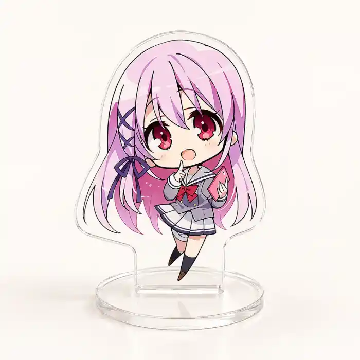 Engage Kiss Chibi Acrylic Stand Model Plate Set Anime Character Desktop Decoration Custom Charm Phone Personalized, Keychain, Mô Hình Đứng Standee Anime, In 2 Mặt, Cao 6cm, Trang Trí Decor Bàn Học, Balo 2 Engage Kiss Chibi Acrylic Stand Model Plate Set Anime Character Desktop Decoration Custom Charm Phone Personalized, Keychain, Mô Hình Đứng Standee Anime, In 2 Mặt, Cao 6cm, Trang Trí Decor Bàn Học, Balo - Ảnh 2