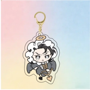 Fangs Mochi Mochi Religion Special Collaboration Acrylic Key Chain Stand Figure - Custom Charm Phone Personalized, Keychain, Mô Hình Đứng Standee Anime, In 2 Mặt, Cao 6cm, Trang Trí Decor Bàn Học, Balo