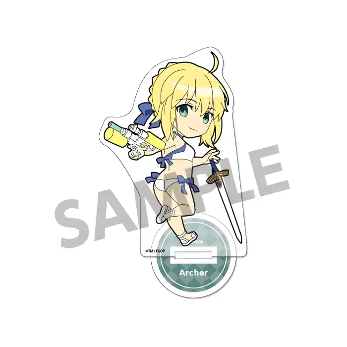 Fate/grand Order Vol.7 Archer Altria Pendragon Acrylic Stand With Key Chain Fan For Custom Charm Phone Personalized, Keychain, Mô Hình Đứng Standee Anime, In 2 Mặt, Cao 6cm, Trang Trí Decor Bàn Học, Balo 2 Fate/grand Order Vol.7 Archer Altria Pendragon Acrylic Stand With Key Chain Fan For Custom Charm Phone Personalized, Keychain, Mô Hình Đứng Standee Anime, In 2 Mặt, Cao 6cm, Trang Trí Decor Bàn Học, Balo - Ảnh 2