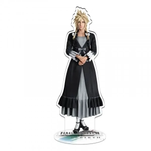 Ff Vii Final Fantasy Vii Rebirth Aerith Acrylic Figure Display Stand Model Plate Accessories Custom Charm Phone Personalized, Keychain, Mô Hình Đứng Standee Anime, In 2 Mặt, Cao 6cm, Trang Trí Decor Bàn Học, Balo