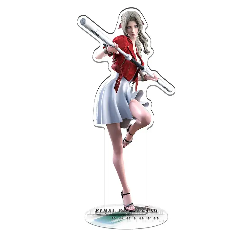 Ff Vii Final Fantasy Vii Rebirth Aerith Acrylic Figure Display Stand Model Plate Accessories Custom Charm Phone Personalized, Keychain, Mô Hình Đứng Standee Anime, In 2 Mặt, Cao 6cm, Trang Trí Decor Bàn Học, Balo 2 Ff Vii Final Fantasy Vii Rebirth Aerith Acrylic Figure Display Stand Model Plate Accessories Custom Charm Phone Personalized, Keychain, Mô Hình Đứng Standee Anime, In 2 Mặt, Cao 6cm, Trang Trí Decor Bàn Học, Balo - Ảnh 2