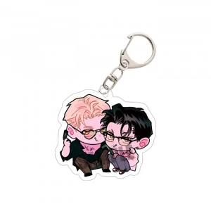 Flashlight Bl Yaoi Manhwa Acrylic Standee Anime Collectible Gift Desk Decor Keychain Custom Charm Phone Personalized, Keychain, Mô Hình Đứng Standee Anime, In 2 Mặt, Cao 6cm, Trang Trí Decor Bàn Học, Balo