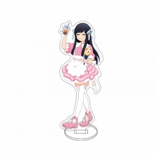 Food Court Girls Anime Acrylic Stand Model Plate Decoration Originality Desk Figure Display Custom Charm Phone Personalized, Keychain, Mô Hình Đứng Standee Anime, In 2 Mặt, Cao 6cm, Trang Trí Decor Bàn Học, Balo