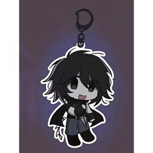 Forsaken Acrylic Keychains Two Time & Azure, Cute Cartoon Game Character Pendant Móc Khóa In Theo Yêu Cầu, Chất Liệu Mica Trong Suốt In 2 Mặt , Dày 4mm
