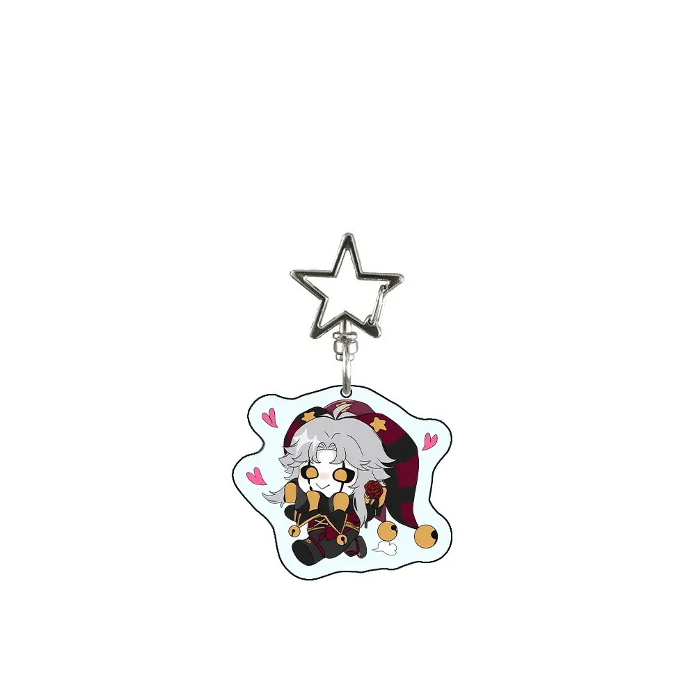 Freak Circus Pierrot Acrylic Stand Keychain Anime Game Character Bag Charm Pendant Otaku Custom Charm Phone Personalized, Keychain, Mô Hình Đứng Standee Anime, In 2 Mặt, Cao 6cm, Trang Trí Decor Bàn Học, Balo 3 Freak Circus Pierrot Acrylic Stand Keychain Anime Game Character Bag Charm Pendant Otaku Custom Charm Phone Personalized, Keychain, Mô Hình Đứng Standee Anime, In 2 Mặt, Cao 6cm, Trang Trí Decor Bàn Học, Balo - Ảnh 3