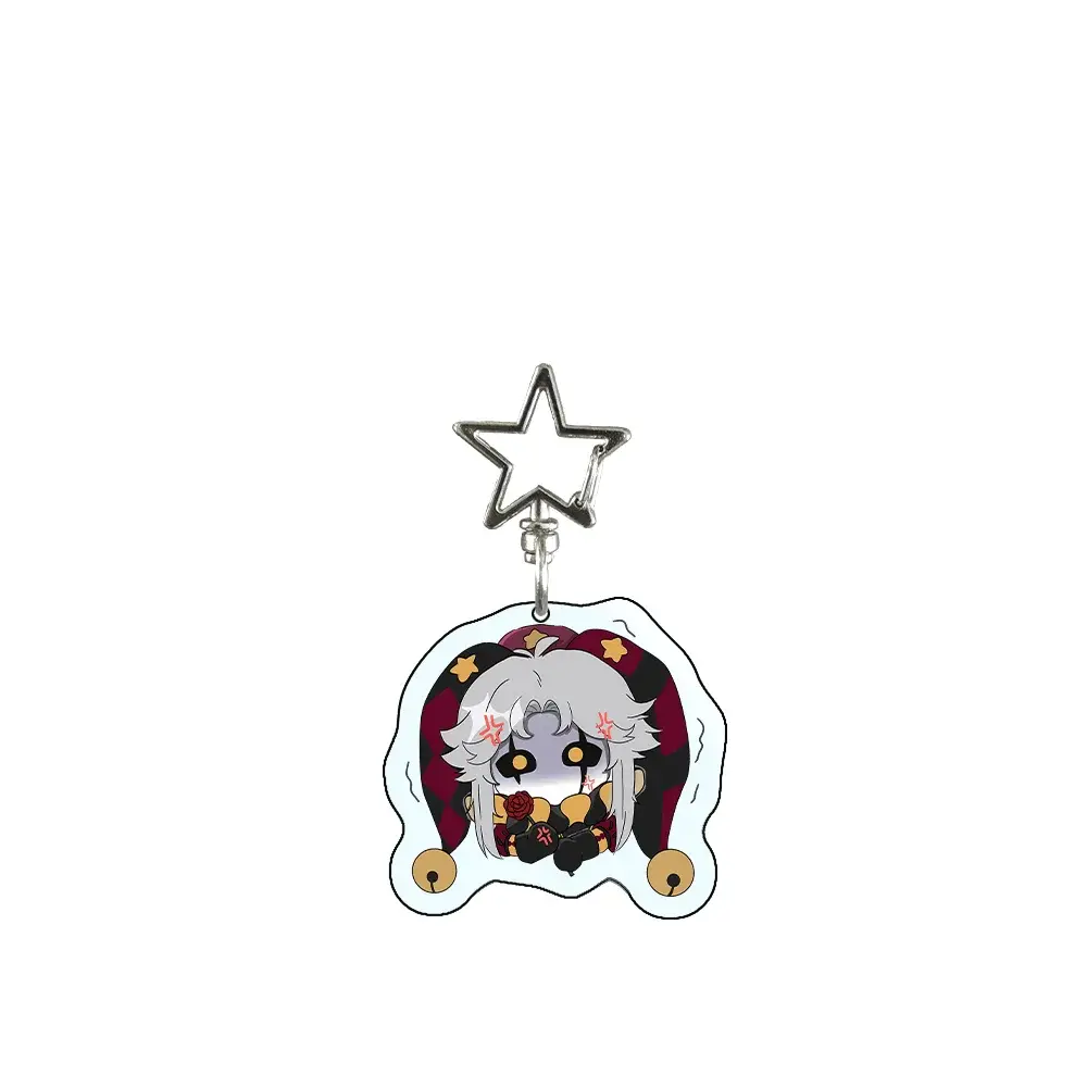 Freak Circus Pierrot Acrylic Stand Keychain Anime Game Character Bag Charm Pendant Otaku Custom Charm Phone Personalized, Keychain, Mô Hình Đứng Standee Anime, In 2 Mặt, Cao 6cm, Trang Trí Decor Bàn Học, Balo 5 Freak Circus Pierrot Acrylic Stand Keychain Anime Game Character Bag Charm Pendant Otaku Custom Charm Phone Personalized, Keychain, Mô Hình Đứng Standee Anime, In 2 Mặt, Cao 6cm, Trang Trí Decor Bàn Học, Balo - Ảnh 5