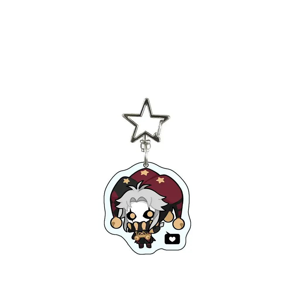 Freak Circus Pierrot Acrylic Stand Keychain Anime Game Character Bag Charm Pendant Otaku Custom Charm Phone Personalized, Keychain, Mô Hình Đứng Standee Anime, In 2 Mặt, Cao 6cm, Trang Trí Decor Bàn Học, Balo 7 Freak Circus Pierrot Acrylic Stand Keychain Anime Game Character Bag Charm Pendant Otaku Custom Charm Phone Personalized, Keychain, Mô Hình Đứng Standee Anime, In 2 Mặt, Cao 6cm, Trang Trí Decor Bàn Học, Balo - Ảnh 7