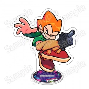 Friday Night Funkin Fnf Acrylic Stand Keychain Bf Gf Double Sided Hd Chibi Game Desk Custom Charm Phone Personalized, Keychain, Mô Hình Đứng Standee Anime, In 2 Mặt, Cao 6cm, Trang Trí Decor Bàn Học, Balo