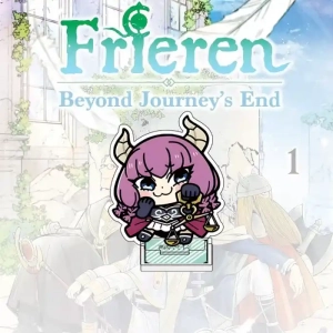 Frieren: Beyond Journey's End New Q-version Acrylic Standee Cute Chibi Character Figure, Desk Custom Charm Phone Personalized, Keychain, Mô Hình Đứng Standee Anime, In 2 Mặt, Cao 6cm, Trang Trí Decor Bàn Học, Balo