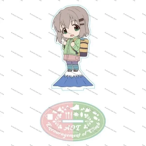 Funny 97wholesale Anime Yama No Susume Acrylic Stand Modle Desktop Decoration Game Custom Charm Phone Personalized, Keychain, Mô Hình Đứng Standee Anime, In 2 Mặt, Cao 6cm, Trang Trí Decor Bàn Học, Balo