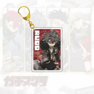 Gachiakuta 2p Color Special Ver Acrylic Stand, Rudo Engine Figure Standee, Acrylic Keychain Custom Charm Phone Personalized, Keychain, Mô Hình Đứng Standee Anime, In 2 Mặt, Cao 6cm, Trang Trí Decor Bàn Học, Balo