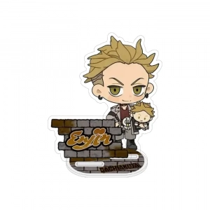 Gachiakuta Acrylic Stand Keychain Rudo Enjin Zanka Chibi Hug Doll Anime Desktop Decor Custom Charm Phone Personalized, Keychain, Mô Hình Đứng Standee Anime, In 2 Mặt, Cao 6cm, Trang Trí Decor Bàn Học, Balo