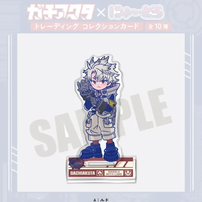 Gachiakuta Acrylic Stand Newtro, Rudo Enjin Cute Chibi Figure Standee, Dark Fantasy Steampunk Custom Charm Phone Personalized, Keychain, Mô Hình Đứng Standee Anime, In 2 Mặt, Cao 6cm, Trang Trí Decor Bàn Học, Balo 2 Gachiakuta Acrylic Stand Newtro, Rudo Enjin Cute Chibi Figure Standee, Dark Fantasy Steampunk Custom Charm Phone Personalized, Keychain, Mô Hình Đứng Standee Anime, In 2 Mặt, Cao 6cm, Trang Trí Decor Bàn Học, Balo - Ảnh 2