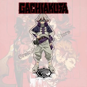 Gachiakuta Acrylic Standee Classic Pose Rudo Engine Zenkoku Figure Model Manga Merch Desk Custom Charm Phone Personalized, Keychain, Mô Hình Đứng Standee Anime, In 2 Mặt, Cao 6cm, Trang Trí Decor Bàn Học, Balo