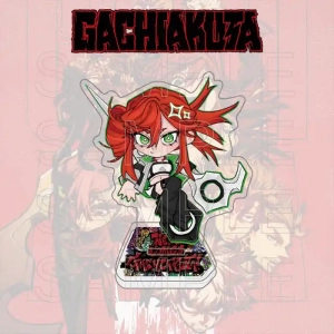 Gachiakuta Anime Acrylic Keychain&standee – Rudo, Enjin, Zanka, Riyou Figure Keyring Bag Custom Charm Phone Personalized, Keychain, Mô Hình Đứng Standee Anime, In 2 Mặt, Cao 6cm, Trang Trí Decor Bàn Học, Balo