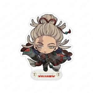 Gachiakuta Chibi Rudo Zanka Anime Figure Acrylic Double Sided Stand Keychain Desk Decor Custom Charm Phone Personalized, Keychain, Mô Hình Đứng Standee Anime, In 2 Mặt, Cao 6cm, Trang Trí Decor Bàn Học, Balo