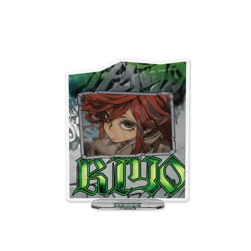 Gachiakuta Street Graffiti Frame Portrait Acrylic Stand Keychain Zanka Enjin Riyo Anime Desk Custom Charm Phone Personalized, Keychain, Mô Hình Đứng Standee Anime, In 2 Mặt, Cao 6cm, Trang Trí Decor Bàn Học, Balo 4 Gachiakuta Street Graffiti Frame Portrait Acrylic Stand Keychain Zanka Enjin Riyo Anime Desk Custom Charm Phone Personalized, Keychain, Mô Hình Đứng Standee Anime, In 2 Mặt, Cao 6cm, Trang Trí Decor Bàn Học, Balo - Ảnh 4