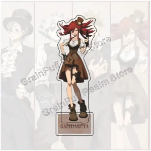 Gachiakuta Tv Anime Original Illustration Engine Steampunk Acrylic Stand Pop Merchandise Big Custom Charm Phone Personalized, Keychain, Mô Hình Đứng Standee Anime, In 2 Mặt, Cao 6cm, Trang Trí Decor Bàn Học, Balo