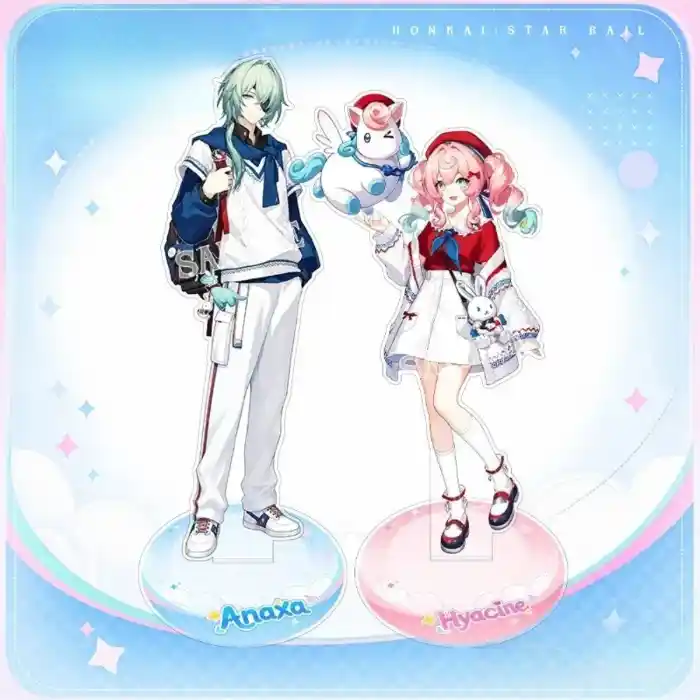 Game Acrylic Pendant Honkai: Star Rail Hyacine Anaxagoras Badge Pin Standing Sign Custom Charm Phone Personalized, Keychain, Mô Hình Đứng Standee Anime, In 2 Mặt, Cao 6cm, Trang Trí Decor Bàn Học, Balo 2 Game Acrylic Pendant Honkai: Star Rail Hyacine Anaxagoras Badge Pin Standing Sign Custom Charm Phone Personalized, Keychain, Mô Hình Đứng Standee Anime, In 2 Mặt, Cao 6cm, Trang Trí Decor Bàn Học, Balo - Ảnh 2