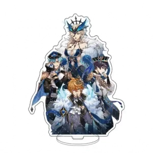 Game Figure Stand Acrylic Figure Xiao Scaramouche Zhongli Hutao Cosplay Model Plate Desk Mô Hình Đứng Standee Anime, In 2 Mặt, Cao 6cm, Trang Trí Decor Bàn Học