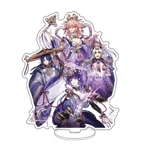 Game Figure Stand Acrylic Figure Xiao Scaramouche Zhongli Hutao Cosplay Model Plate Desk Mô Hình Đứng Standee Anime, In 2 Mặt, Cao 6cm, Trang Trí Decor Bàn Học 16 Game Figure Stand Acrylic Figure Xiao Scaramouche Zhongli Hutao Cosplay Model Plate Desk Mô Hình Đứng Standee Anime, In 2 Mặt, Cao 6cm, Trang Trí Decor Bàn Học - Ảnh 16