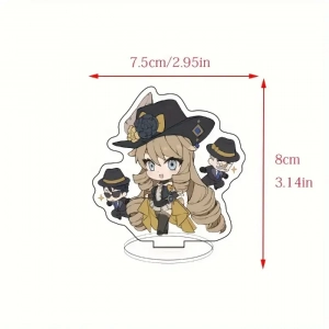 Game Figures Neuvillette Xiao Venti Anime Acrylic Stand Model Kazuha Heizou Desk Decor Custom Charm Phone Personalized, Keychain, Mô Hình Đứng Standee Anime, In 2 Mặt, Cao 6cm, Trang Trí Decor Bàn Học, Balo