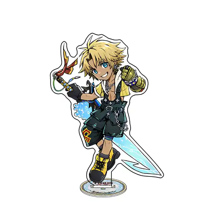 Game Final Fantasy X Tidus 1 Acrylic Stand Keychain Tabletop Ornament Room Decor Chibi Custom Charm Phone Personalized, Keychain, Mô Hình Đứng Standee Anime, In 2 Mặt, Cao 6cm, Trang Trí Decor Bàn Học, Balo 2 Game Final Fantasy X Tidus 1 Acrylic Stand Keychain Tabletop Ornament Room Decor Chibi Custom Charm Phone Personalized, Keychain, Mô Hình Đứng Standee Anime, In 2 Mặt, Cao 6cm, Trang Trí Decor Bàn Học, Balo - Ảnh 2
