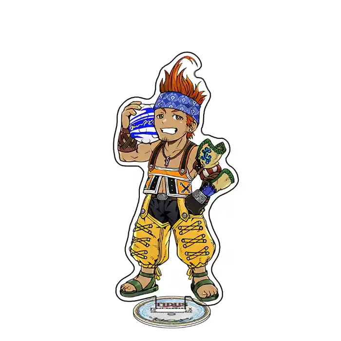Game Final Fantasy X Tidus 1 Acrylic Stand Keychain Tabletop Ornament Room Decor Chibi Custom Charm Phone Personalized, Keychain, Mô Hình Đứng Standee Anime, In 2 Mặt, Cao 6cm, Trang Trí Decor Bàn Học, Balo 5 Game Final Fantasy X Tidus 1 Acrylic Stand Keychain Tabletop Ornament Room Decor Chibi Custom Charm Phone Personalized, Keychain, Mô Hình Đứng Standee Anime, In 2 Mặt, Cao 6cm, Trang Trí Decor Bàn Học, Balo - Ảnh 5