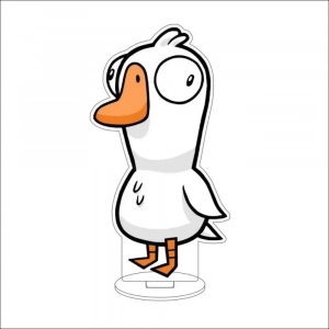 Game Goose Goose Duck 1 Cute Anime Acrylic Stand Keychain Cosplay Character Model Room Custom Charm Phone Personalized, Keychain, Mô Hình Đứng Standee Anime,  In 2 Mặt, Cao 6cm, Trang Trí Decor Bàn Học, Balo
