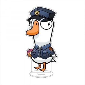 Game Goose Goose Duck Cute Cartoon 1 Cute Anime Acrylic Stand Keychain Cosplay Character Custom Charm Phone Personalized, Keychain, Mô Hình Đứng Standee Anime,  In 2 Mặt, Cao 6cm, Trang Trí Decor Bàn Học, Balo