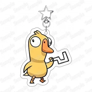 Game Goose Goose Duck Cute Cartoon Acrylic Stand Keychain Anime Character Pendant Key Custom Charm Phone Personalized, Keychain, Mô Hình Đứng Standee Anime, In 2 Mặt, Cao 6cm, Trang Trí Decor Bàn Học, Balo