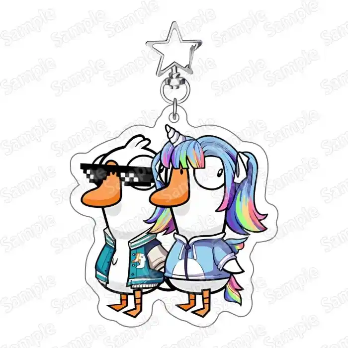 Game Goose Goose Duck Cute Cartoon Acrylic Stand Keychain Anime Character Pendant Key Custom Charm Phone Personalized, Keychain, Mô Hình Đứng Standee Anime, In 2 Mặt, Cao 6cm, Trang Trí Decor Bàn Học, Balo 2 Game Goose Goose Duck Cute Cartoon Acrylic Stand Keychain Anime Character Pendant Key Custom Charm Phone Personalized, Keychain, Mô Hình Đứng Standee Anime, In 2 Mặt, Cao 6cm, Trang Trí Decor Bàn Học, Balo - Ảnh 2