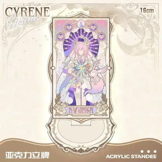 Game Honkai: Star Rail Character Cyrene Castorice Aglaea Acrylic Stand Cute Room Decoration Custom Charm Phone Personalized, Keychain, Mô Hình Đứng Standee Anime, In 2 Mặt, Cao 6cm, Trang Trí Decor Bàn Học, Balo 2 Game Honkai: Star Rail Character Cyrene Castorice Aglaea Acrylic Stand Cute Room Decoration Custom Charm Phone Personalized, Keychain, Mô Hình Đứng Standee Anime, In 2 Mặt, Cao 6cm, Trang Trí Decor Bàn Học, Balo - Ảnh 2