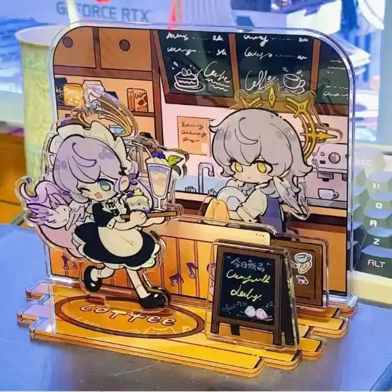 Game Honkai:star Rail Robin Sunday Coffee Shop Acrylic Figure Stand Model Plate Diy Desk Custom Charm Phone Personalized, Keychain, Mô Hình Đứng Standee Anime, In 2 Mặt, Cao 6cm, Trang Trí Decor Bàn Học, Balo 1 Game Honkai:star Rail Robin Sunday Coffee Shop Acrylic Figure Stand Model Plate Diy Desk Custom Charm Phone Personalized, Keychain, Mô Hình Đứng Standee Anime, In 2 Mặt, Cao 6cm, Trang Trí Decor Bàn Học, Balo
