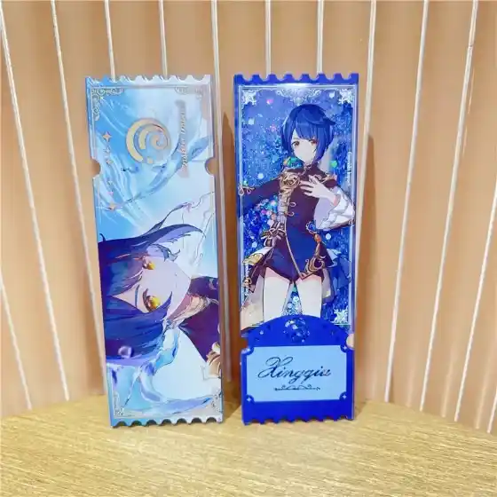 Game Impact 79 Characters Double-sided Pattern Beautiful Waterfall Quicksand Ticket Stand Custom Charm Phone Personalized, Keychain, Mô Hình Đứng Standee Anime, In 2 Mặt, Cao 6cm, Trang Trí Decor Bàn Học, Balo 18 Game Impact 79 Characters Double-sided Pattern Beautiful Waterfall Quicksand Ticket Stand Custom Charm Phone Personalized, Keychain, Mô Hình Đứng Standee Anime, In 2 Mặt, Cao 6cm, Trang Trí Decor Bàn Học, Balo - Ảnh 18