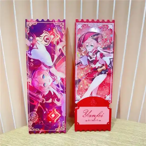 Game Impact 79 Characters Double-sided Pattern Beautiful Waterfall Quicksand Ticket Stand Custom Charm Phone Personalized, Keychain, Mô Hình Đứng Standee Anime, In 2 Mặt, Cao 6cm, Trang Trí Decor Bàn Học, Balo 59 Game Impact 79 Characters Double-sided Pattern Beautiful Waterfall Quicksand Ticket Stand Custom Charm Phone Personalized, Keychain, Mô Hình Đứng Standee Anime, In 2 Mặt, Cao 6cm, Trang Trí Decor Bàn Học, Balo - Ảnh 59