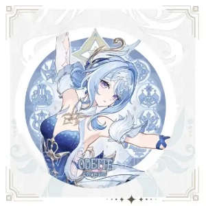 Game Impact Odette Acrylic Stand Ticket Stub Ornament Bar Brooch Surrounding Game Characters Custom Charm Phone Personalized, Keychain, Mô Hình Đứng Standee Anime, In 2 Mặt, Cao 6cm, Trang Trí Decor Bàn Học, Balo