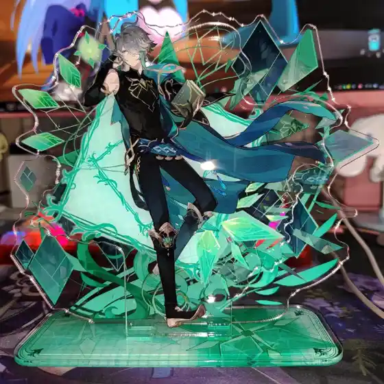 Game Impact Original Big Acrylic Figure Stand Model Scaramouche Wanderer Character Custom Charm Phone Personalized, Keychain, Mô Hình Đứng Standee Anime, In 2 Mặt, Cao 6cm, Trang Trí Decor Bàn Học, Balo 1 Game Impact Original Big Acrylic Figure Stand Model Scaramouche Wanderer Character Custom Charm Phone Personalized, Keychain, Mô Hình Đứng Standee Anime, In 2 Mặt, Cao 6cm, Trang Trí Decor Bàn Học, Balo
