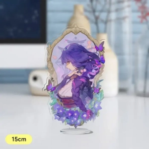 Game Peripheral Kamisato Ayaka Focalors Furina Raiden Shogun Acrylic Stand Cartoon Anime Custom Charm Phone Personalized, Keychain, Mô Hình Đứng Standee Anime, In 2 Mặt, Cao 6cm, Trang Trí Decor Bàn Học, Balo