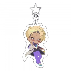 Game Sparklink Stars Acrylic Stand Keychain Voice Actor Character Lisse Chan Eliee Desk Custom Charm Phone Personalized, Keychain, Mô Hình Đứng Standee Anime, In 2 Mặt, Cao 6cm, Trang Trí Decor Bàn Học, Balo