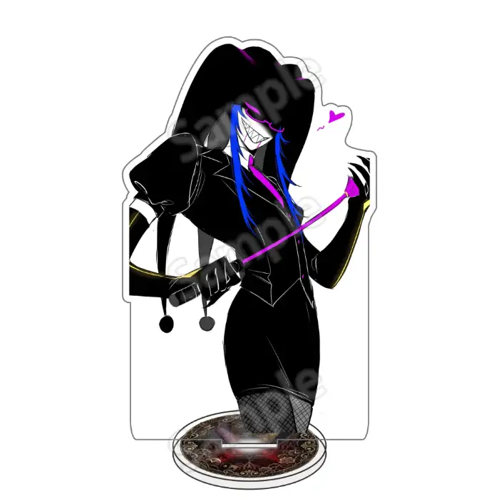 Game The Freak Circus Pierrot Harlequin Acrylic Standee 1 Cosplay Handsome Clown Desktop Custom Charm Phone Personalized, Keychain, Mô Hình Đứng Standee Anime, In 2 Mặt, Cao 6cm, Trang Trí Decor Bàn Học, Balo 2 Game The Freak Circus Pierrot Harlequin Acrylic Standee 1 Cosplay Handsome Clown Desktop Custom Charm Phone Personalized, Keychain, Mô Hình Đứng Standee Anime, In 2 Mặt, Cao 6cm, Trang Trí Decor Bàn Học, Balo - Ảnh 2