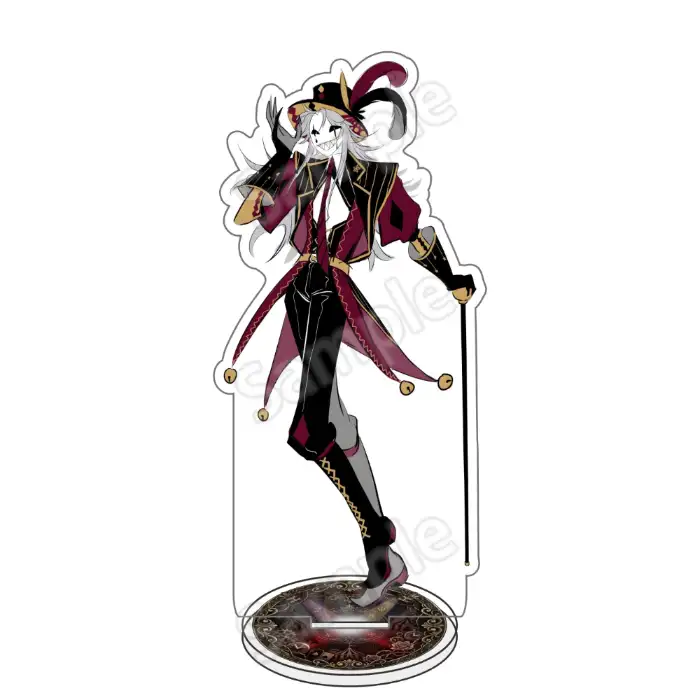 Game The Freak Circus Pierrot Harlequin Acrylic Standee 1 Cosplay Handsome Clown Desktop Custom Charm Phone Personalized, Keychain, Mô Hình Đứng Standee Anime, In 2 Mặt, Cao 6cm, Trang Trí Decor Bàn Học, Balo 7 Game The Freak Circus Pierrot Harlequin Acrylic Standee 1 Cosplay Handsome Clown Desktop Custom Charm Phone Personalized, Keychain, Mô Hình Đứng Standee Anime, In 2 Mặt, Cao 6cm, Trang Trí Decor Bàn Học, Balo - Ảnh 7