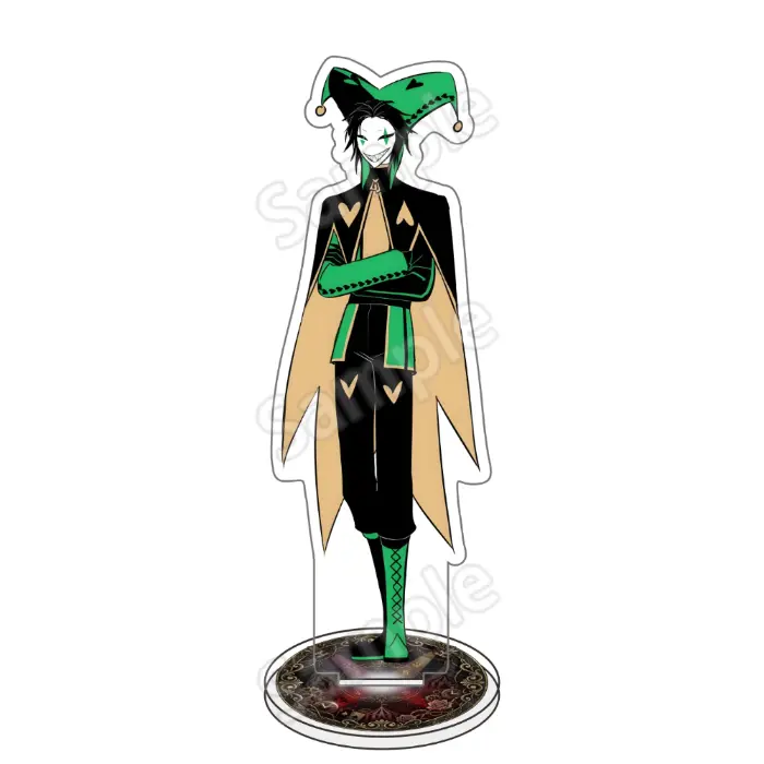 Game The Freak Circus Pierrot Harlequin Acrylic Standee 1 Cosplay Handsome Clown Desktop Custom Charm Phone Personalized, Keychain, Mô Hình Đứng Standee Anime, In 2 Mặt, Cao 6cm, Trang Trí Decor Bàn Học, Balo 8 Game The Freak Circus Pierrot Harlequin Acrylic Standee 1 Cosplay Handsome Clown Desktop Custom Charm Phone Personalized, Keychain, Mô Hình Đứng Standee Anime, In 2 Mặt, Cao 6cm, Trang Trí Decor Bàn Học, Balo - Ảnh 8