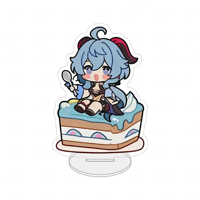 Genshin Impact Acrylic Stand Keychain Cute Cake Chibi Figure Ganyu Yae Miko Raiden Custom Charm Phone Personalized, Keychain, Mô Hình Đứng Standee Anime, In 2 Mặt, Cao 6cm, Trang Trí Decor Bàn Học, Balo 10 Genshin Impact Acrylic Stand Keychain Cute Cake Chibi Figure Ganyu Yae Miko Raiden Custom Charm Phone Personalized, Keychain, Mô Hình Đứng Standee Anime, In 2 Mặt, Cao 6cm, Trang Trí Decor Bàn Học, Balo - Ảnh 10