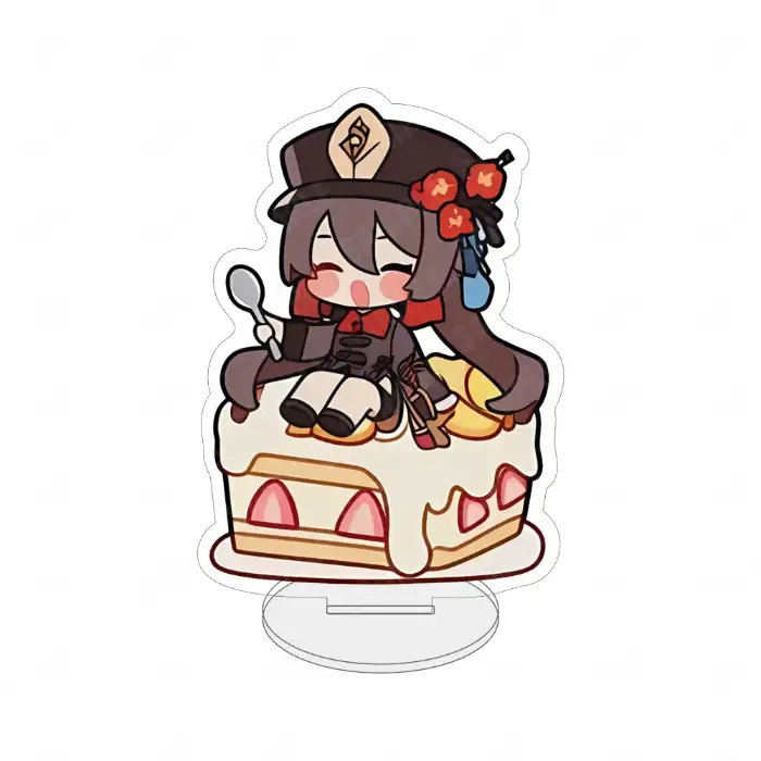 Genshin Impact Acrylic Stand Keychain Cute Cake Chibi Figure Ganyu Yae Miko Raiden Custom Charm Phone Personalized, Keychain, Mô Hình Đứng Standee Anime, In 2 Mặt, Cao 6cm, Trang Trí Decor Bàn Học, Balo 8 Genshin Impact Acrylic Stand Keychain Cute Cake Chibi Figure Ganyu Yae Miko Raiden Custom Charm Phone Personalized, Keychain, Mô Hình Đứng Standee Anime, In 2 Mặt, Cao 6cm, Trang Trí Decor Bàn Học, Balo - Ảnh 8