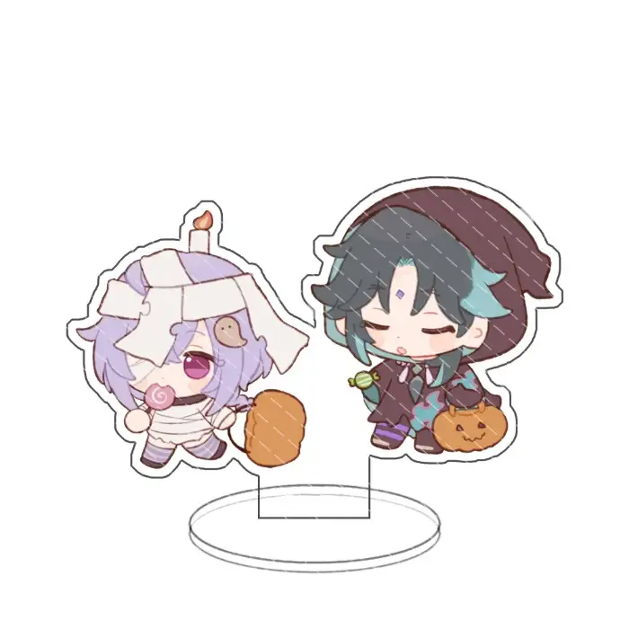 Genshin Impact Character Game Peripheral Stand Model Plate Anime Keychain Acrylic Desktop Custom Charm Phone Personalized, Keychain, Mô Hình Đứng Standee Anime, In 2 Mặt, Cao 6cm, Trang Trí Decor Bàn Học, Balo 2 Genshin Impact Character Game Peripheral Stand Model Plate Anime Keychain Acrylic Desktop Custom Charm Phone Personalized, Keychain, Mô Hình Đứng Standee Anime, In 2 Mặt, Cao 6cm, Trang Trí Decor Bàn Học, Balo - Ảnh 2