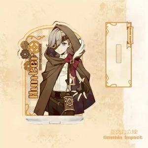 Genshin Impact Furina Clorinde Lyney Marechaussee Hunter Desktop Ornaments Acrylic Standing Custom Charm Phone Personalized, Keychain, Mô Hình Đứng Standee Anime, In 2 Mặt, Cao 6cm, Trang Trí Decor Bàn Học, Balo
